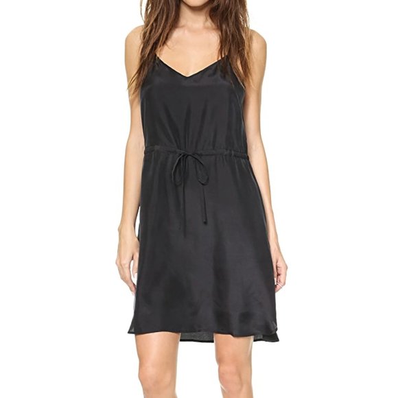 Madewell Dresses & Skirts - Madewell Black Silk Daybreak Sundress, S